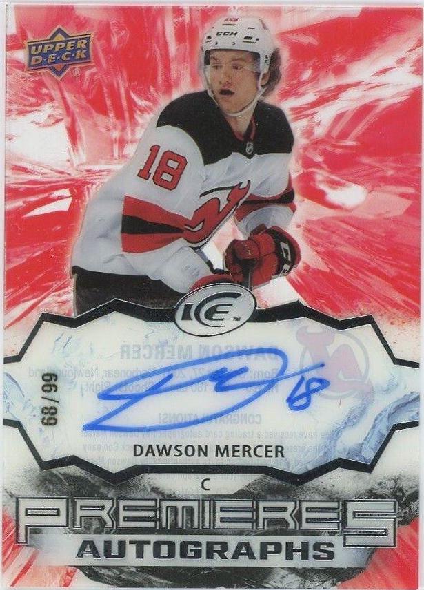 Dawson Mercer [Autograph] #IPA-DM