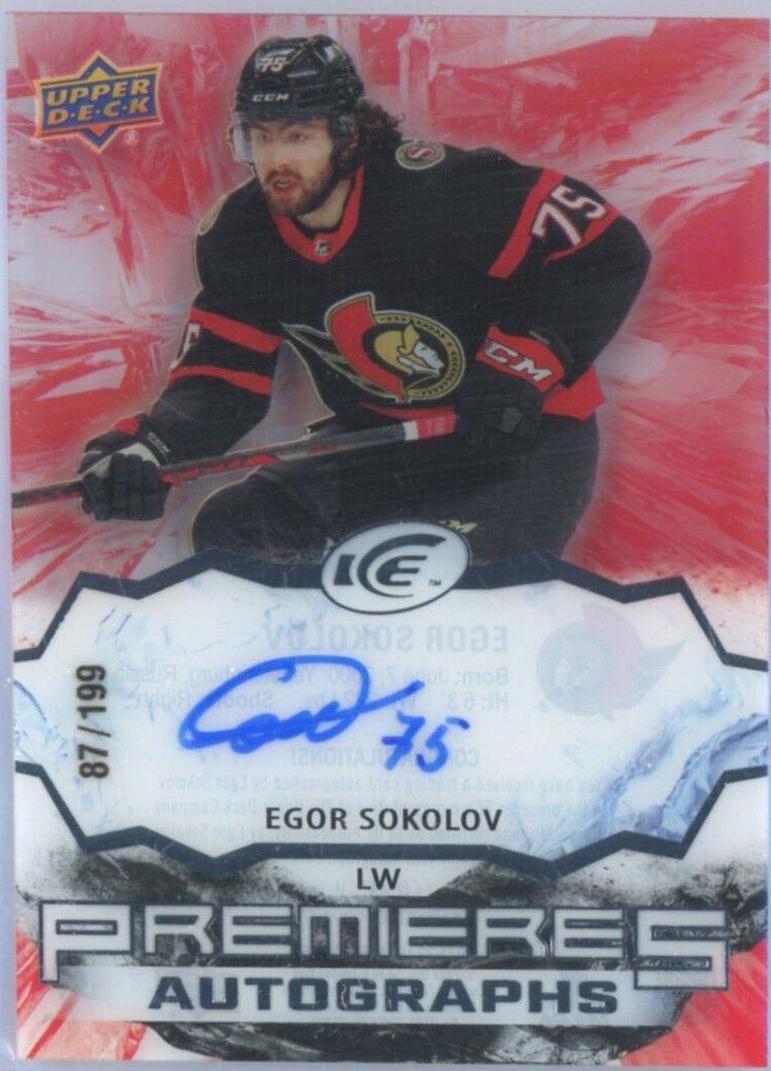 Egor Sokolov [Autograph] #IPA-ES
