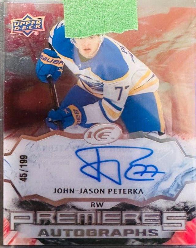 J. J. Peterka [Autograph] #IPA-JP