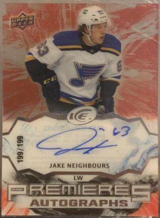 Jake Neighbours [Autograph] #IPA-JN