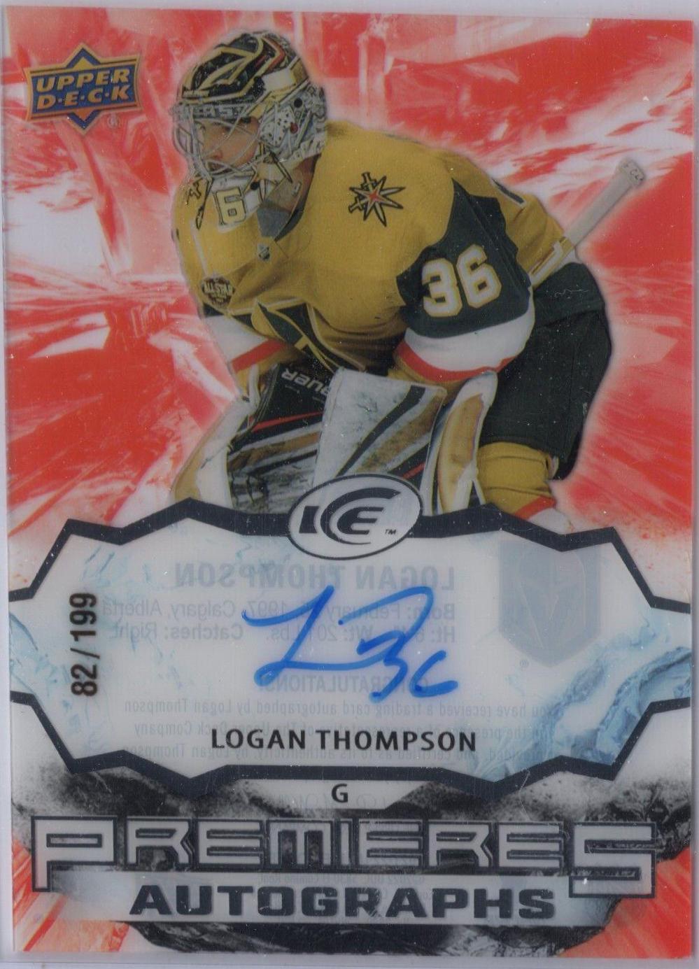 Logan Thompson [Autograph] #IPA-LT