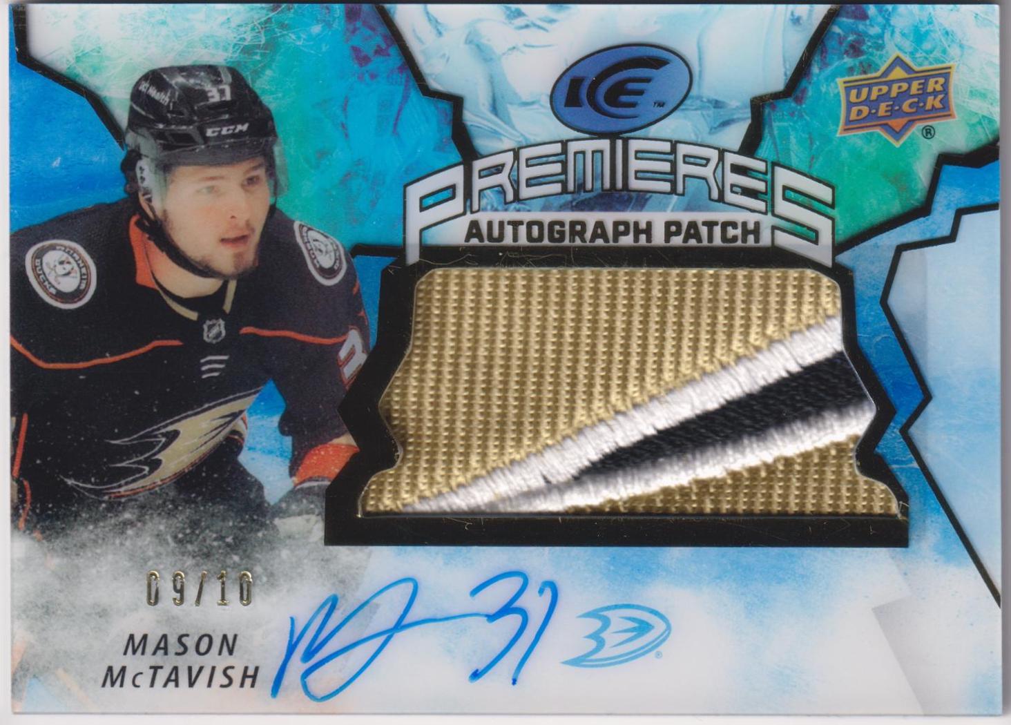 Mason McTavish [Autograph Patch] #IP-MM