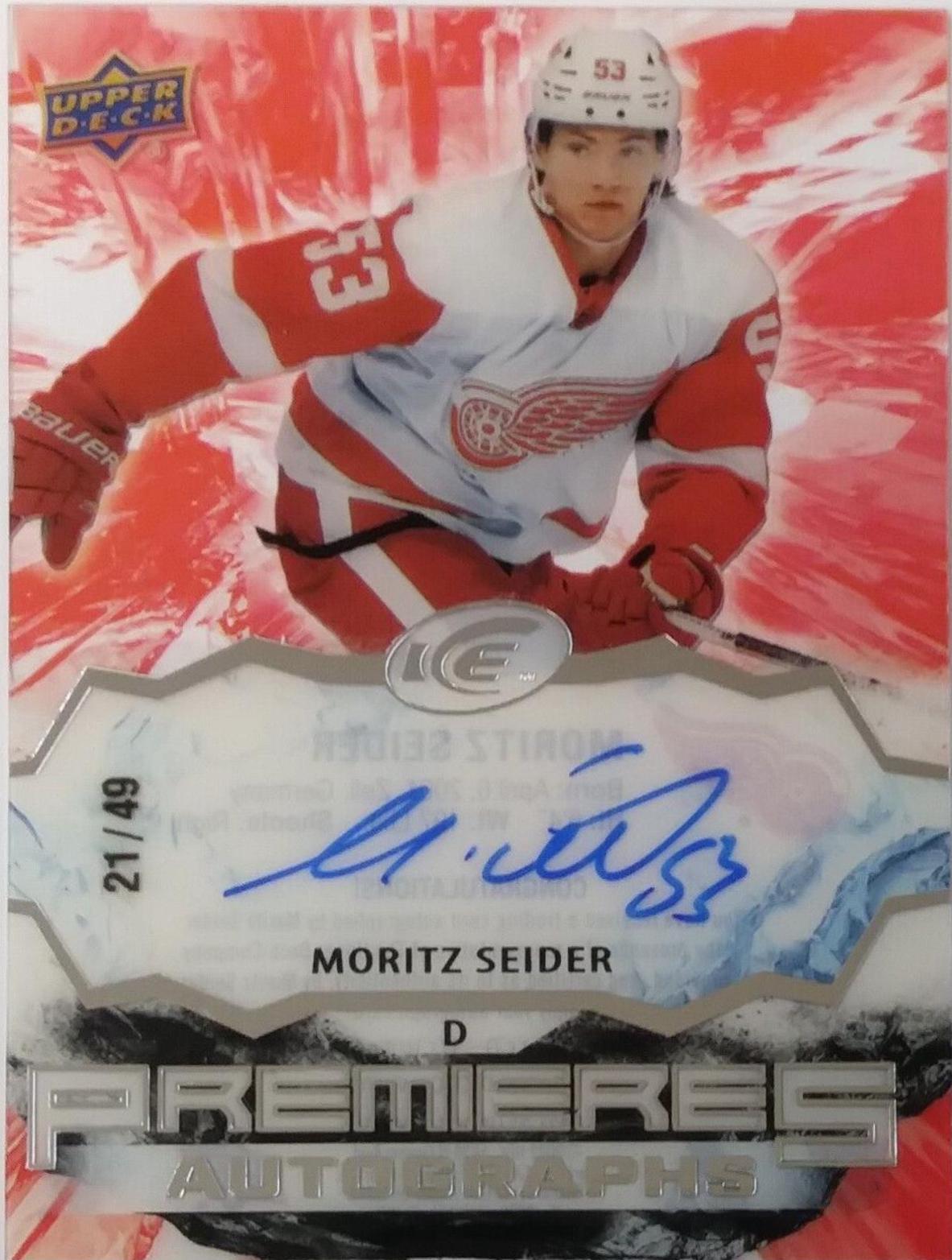 Moritz Seider [Autograph] #IPA-MZ
