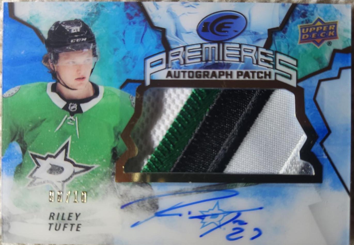 Riley Tufte [Autograph Patch] #IP-RT