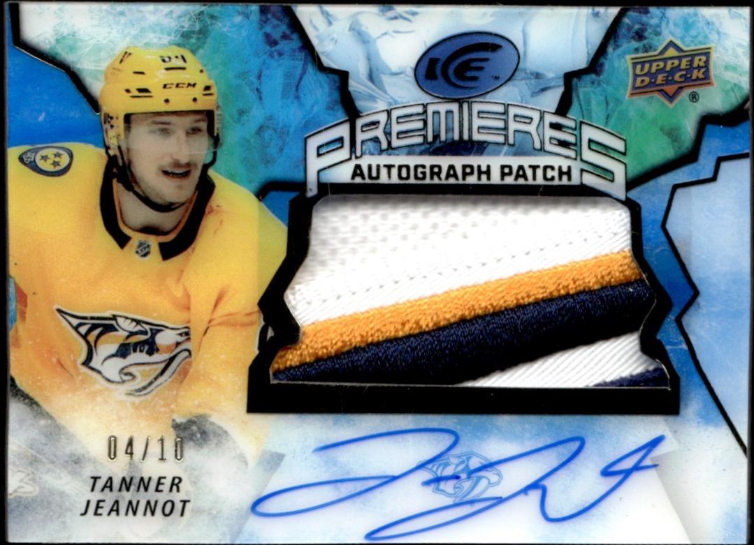 Tanner Jeannot [Autograph Patch] #IP-TJ