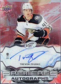 Trevor Zegras [Autograph] #IPA-TZ