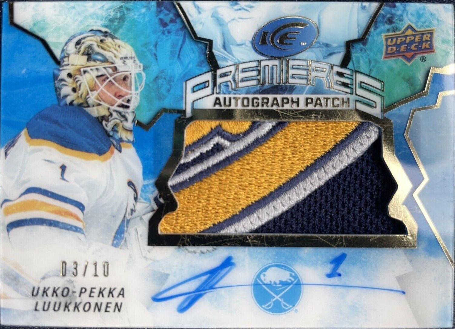 Ukko Pekka Luukkonen [Autograph Patch] #IP-UL