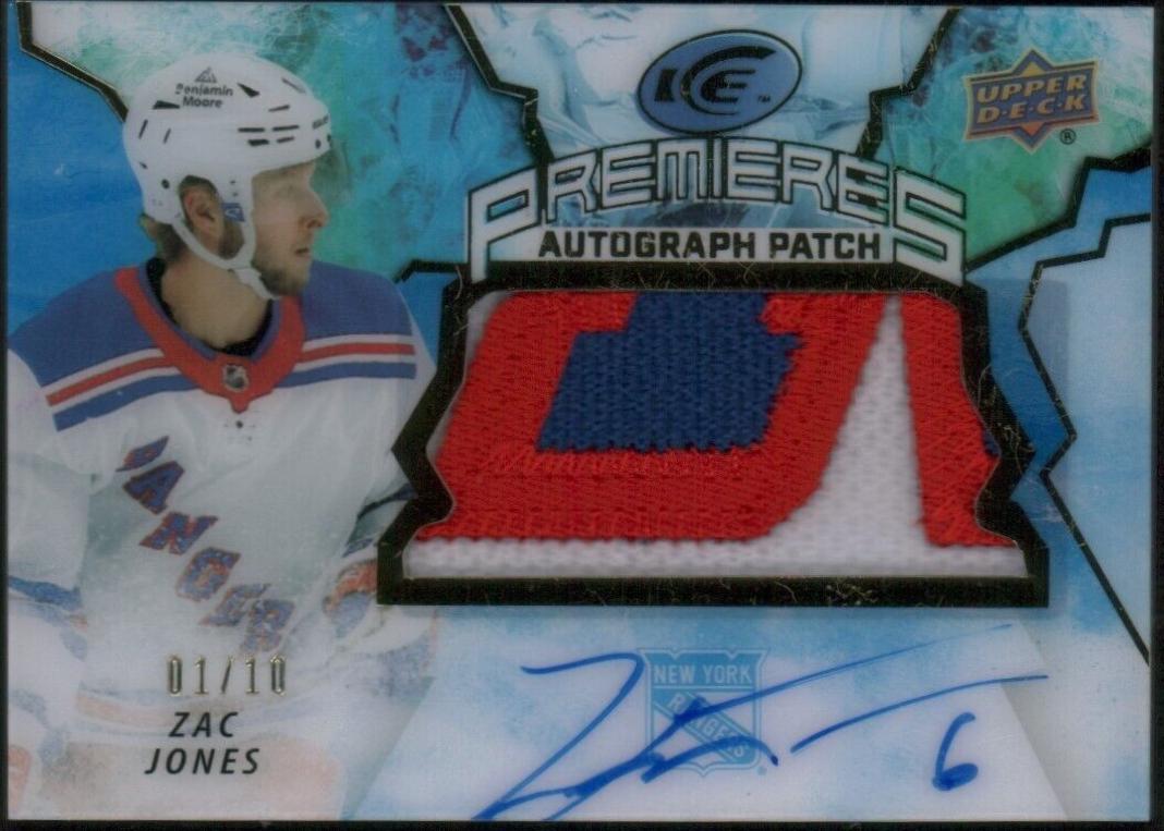 Zac Jones [Autograph Patch] #IP-ZJ