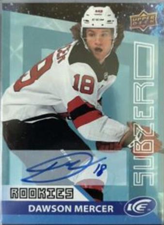 Dawson Mercer [Blue Autograph] #SZ-55