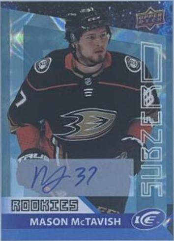 Mason McTavish [Blue Autograph] #SZ-51