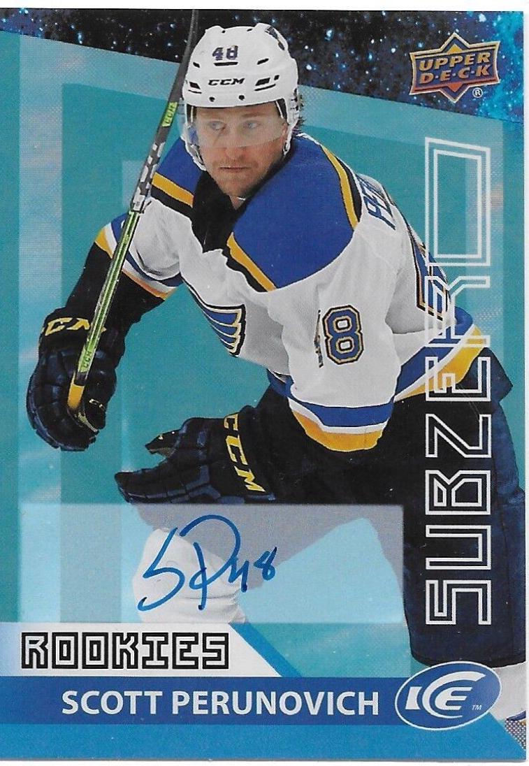 Scott Perunovich [Blue Autograph] #SZ-45