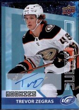 Trevor Zegras [Blue Autograph] #SZ-56