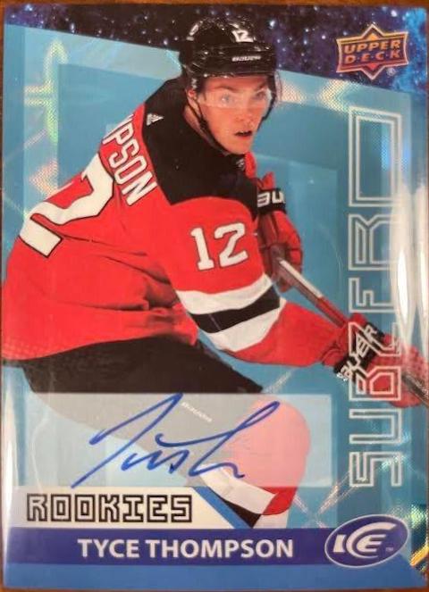 Tyce Thompson [Blue Autograph] #SZ-49