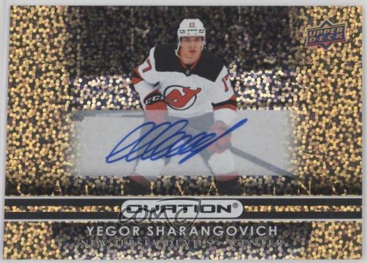 Yegor Sharangovich [Autograph] #C-13