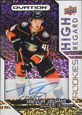Trevor Zegras [Autograph] #HRR-1