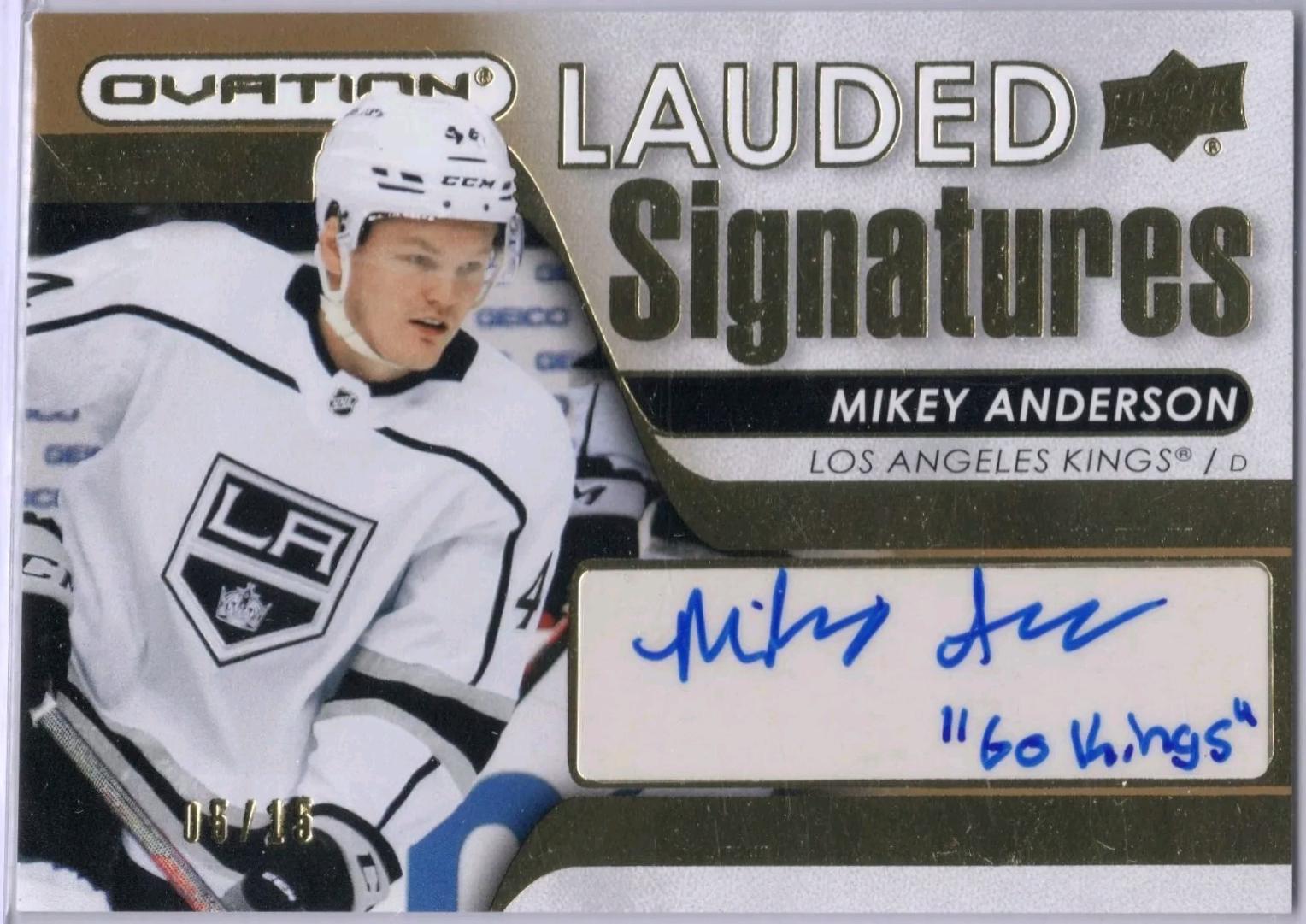 Mikey Anderson [Gold] #LS-MA