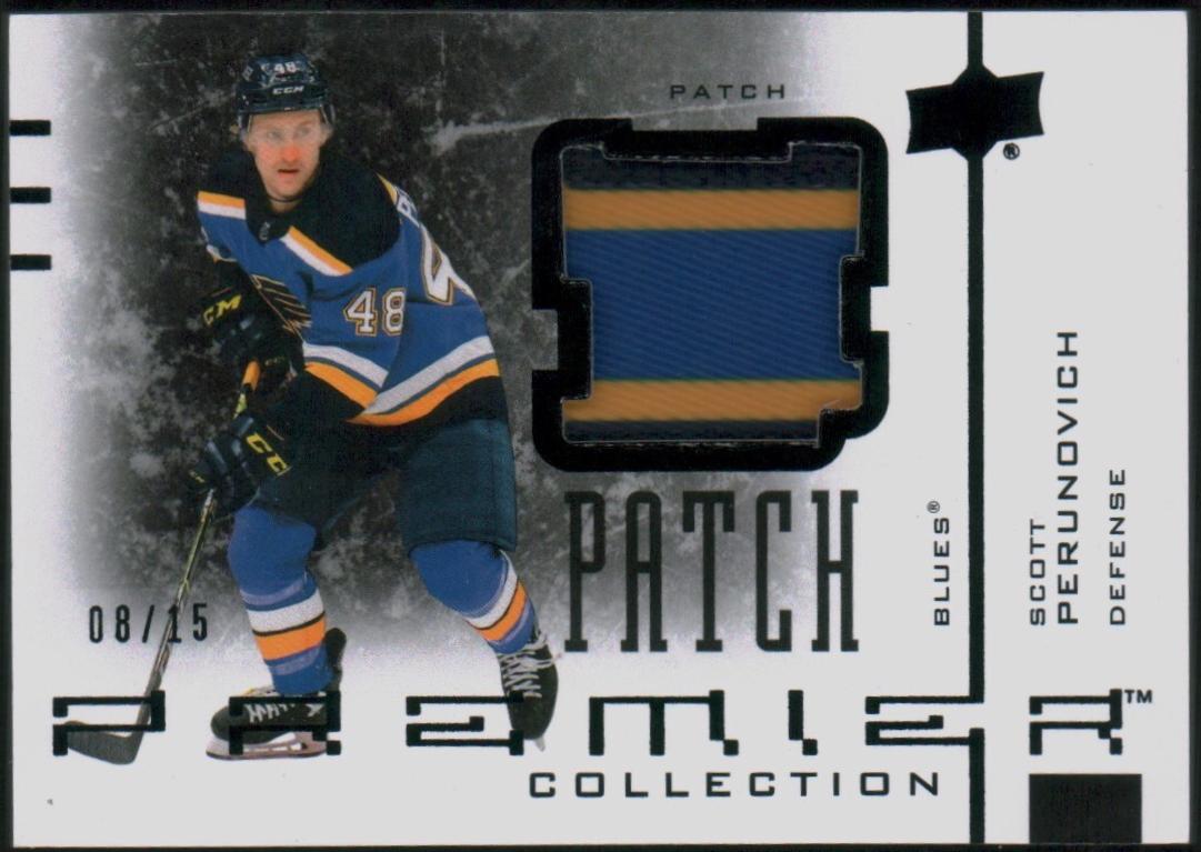 Scott Perunovich [Black] #AJ-SP
