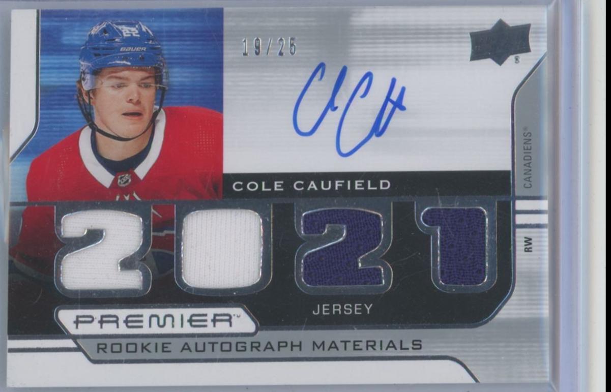 Cole Caufield #PRA-CC