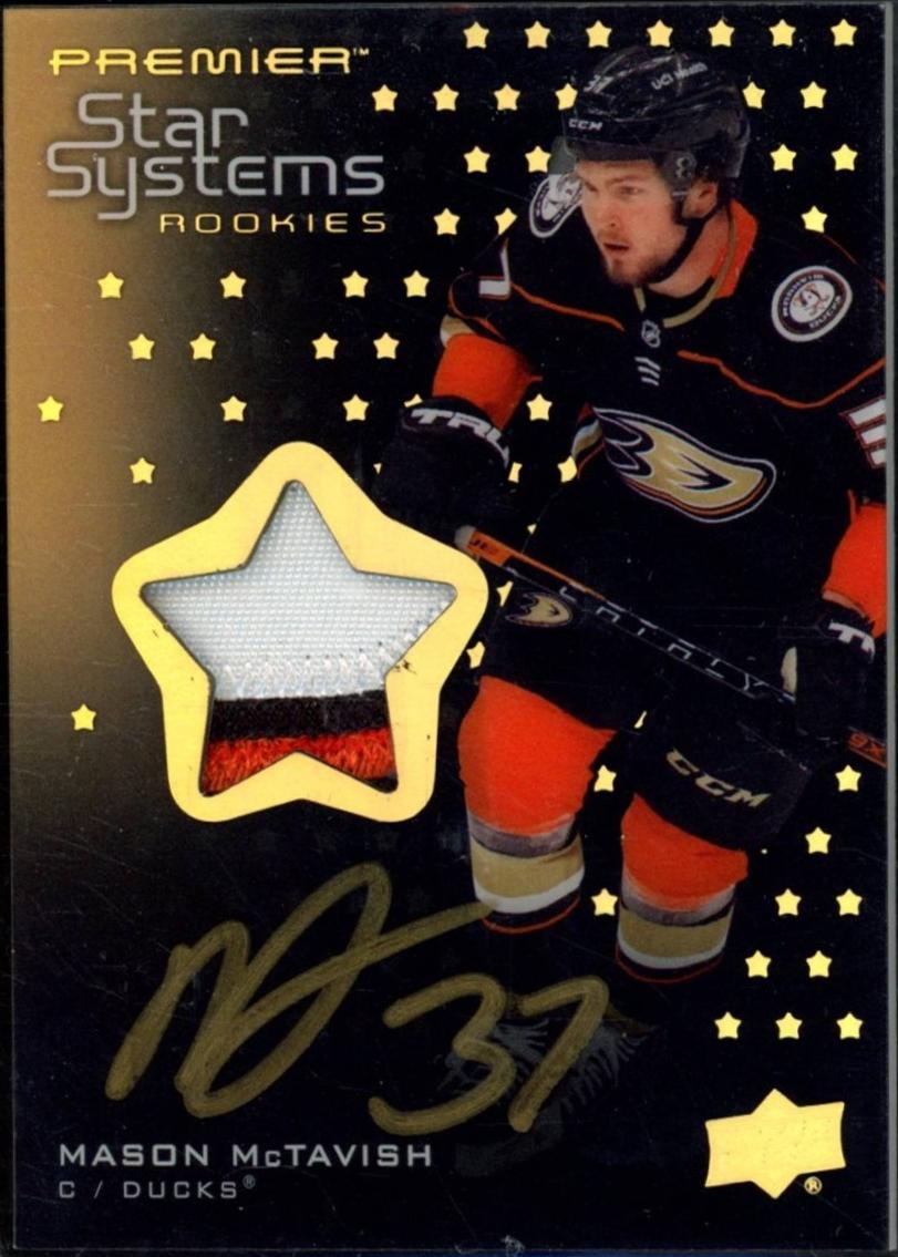 Mason McTavish [Gold] #SSR-MM
