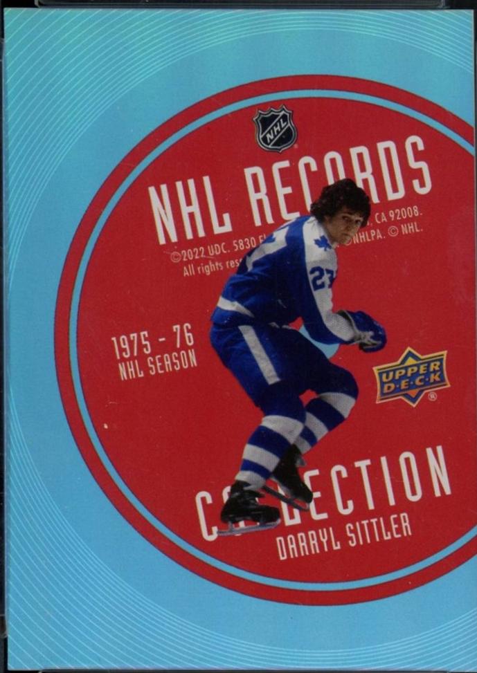 Darryl Sittler [Platinum] #RB-17
