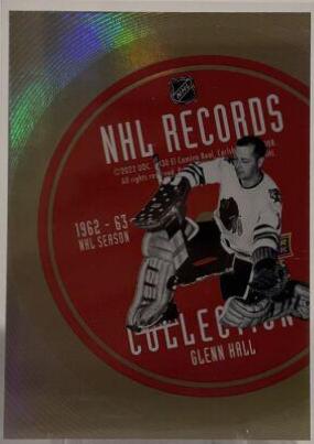 Glenn Hall [Gold] #RB-12