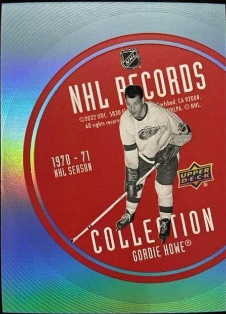 Gordie Howe [Platinum] #RB-16