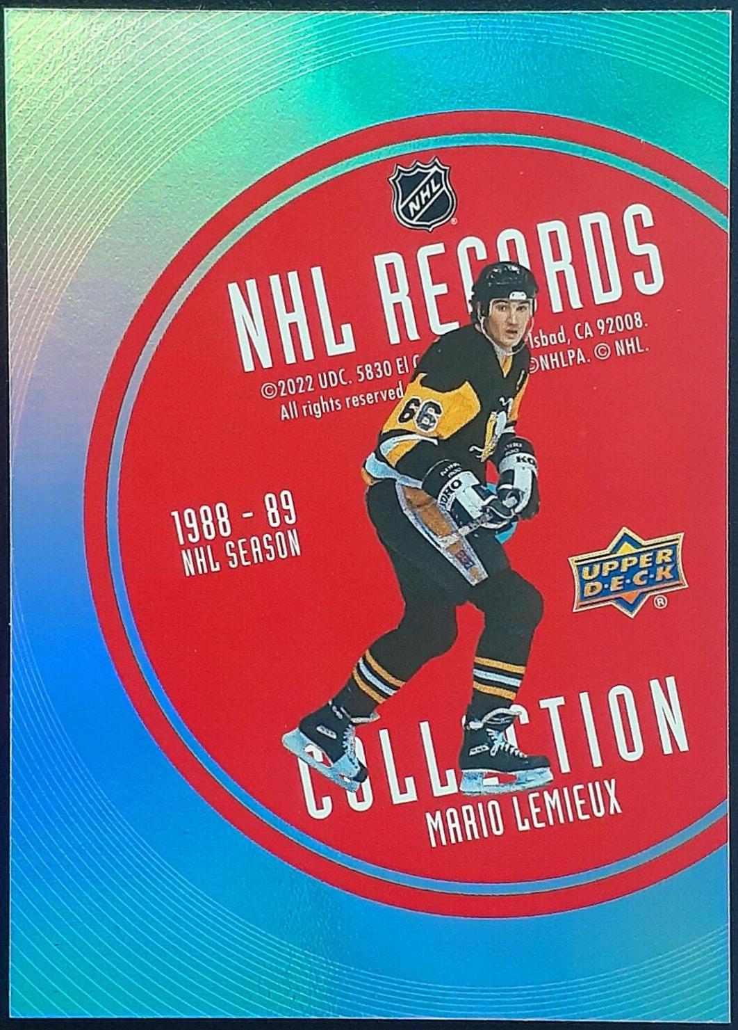 Mario Lemieux [Platinum] #RB-1