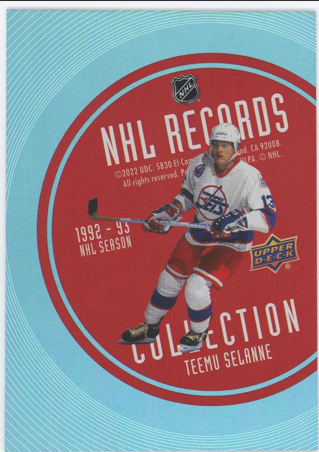Teemu Selanne [Platinum] #RB-6