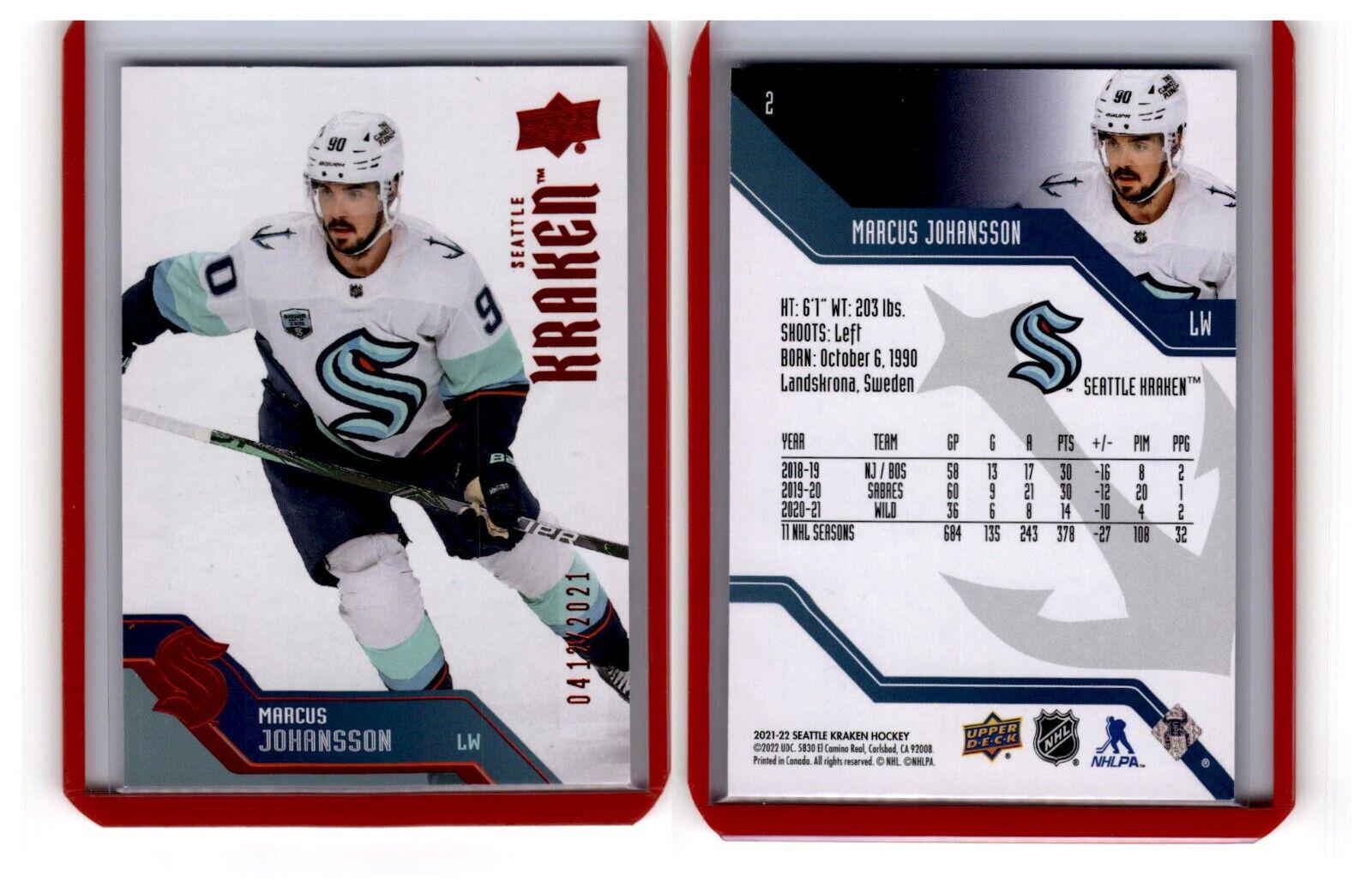 Marcus Johansson [Red] #2