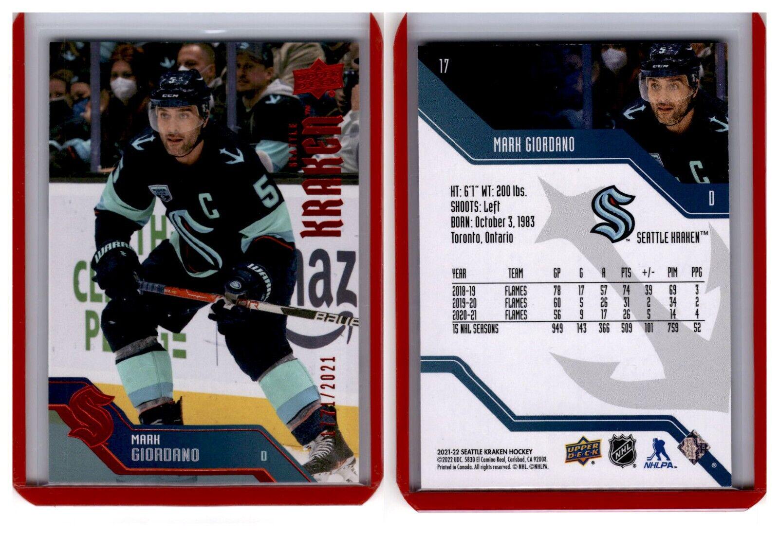 Mark Giordano [Red] #17