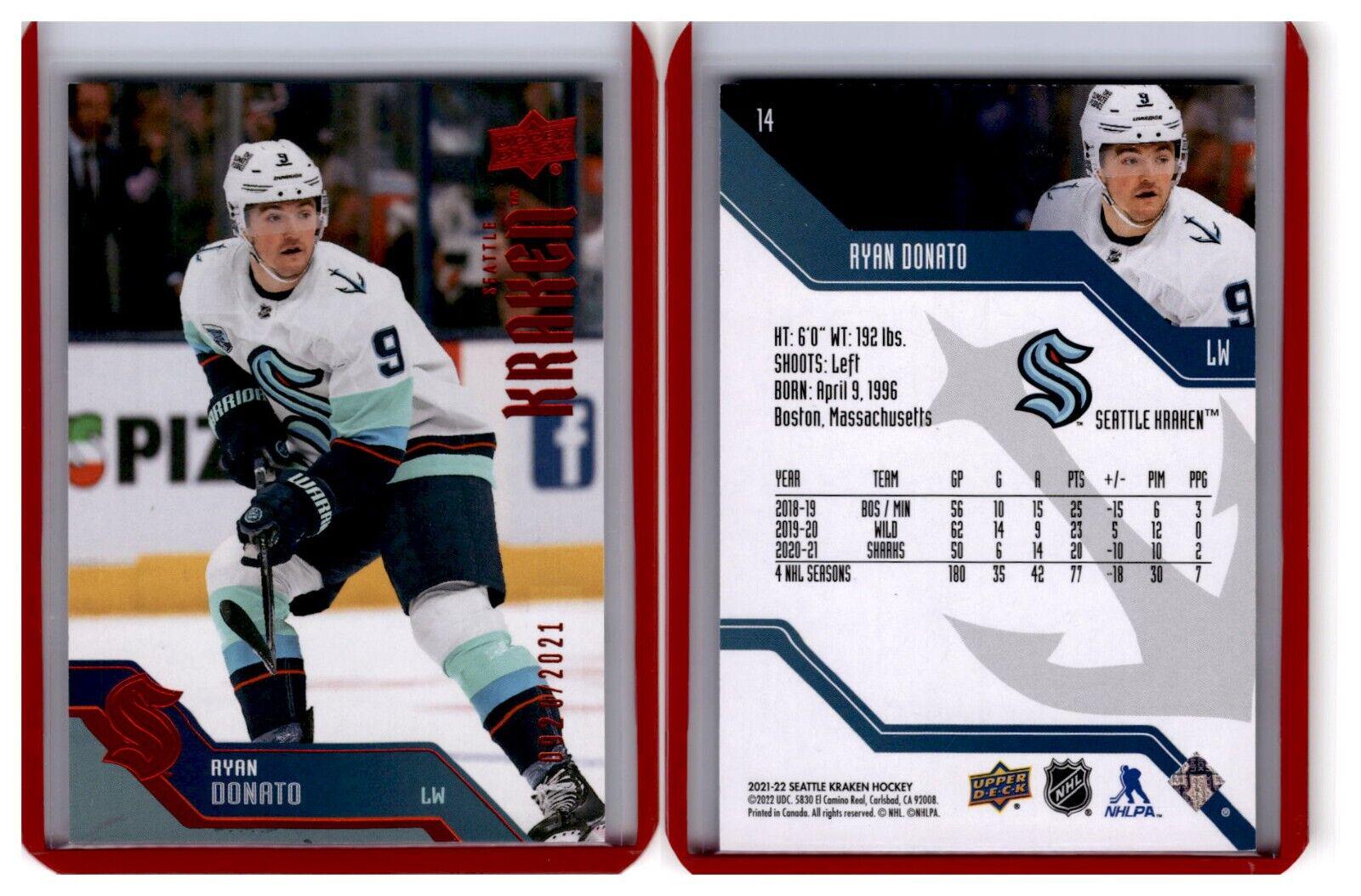 Ryan Donato [Red] #14