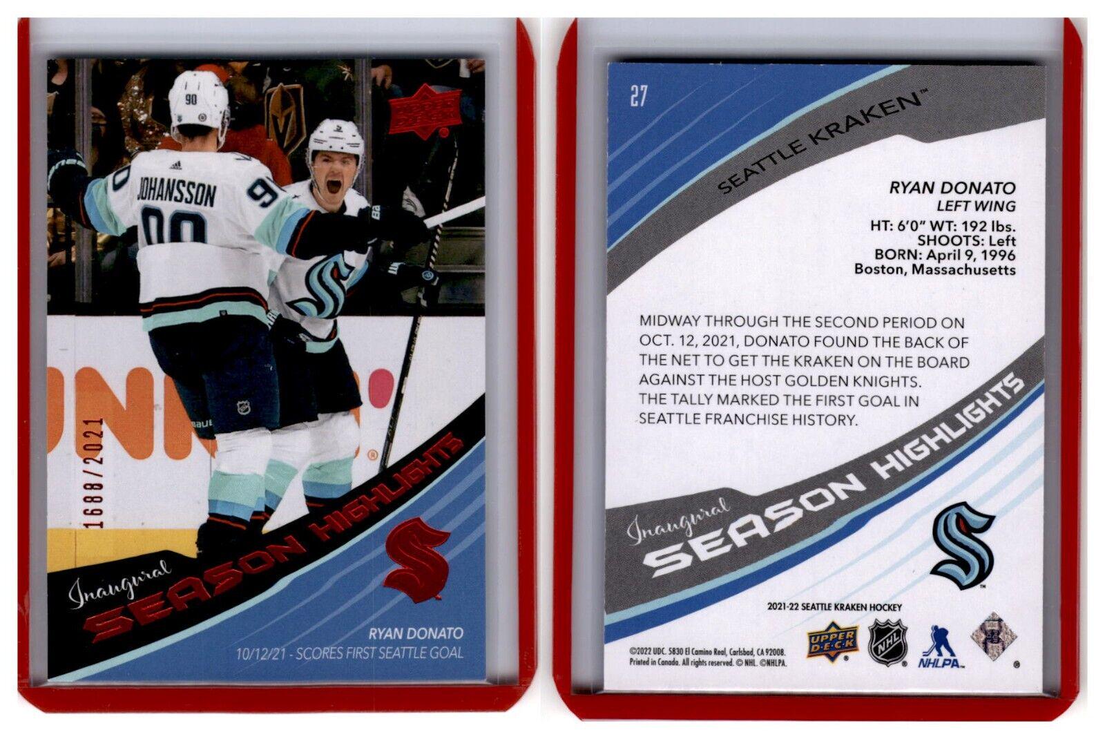 Ryan Donato [Red] #27