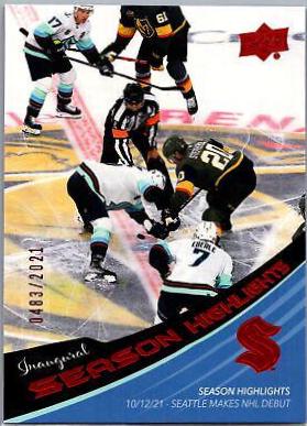 Seattle Makes NHL Debut [Red] #25