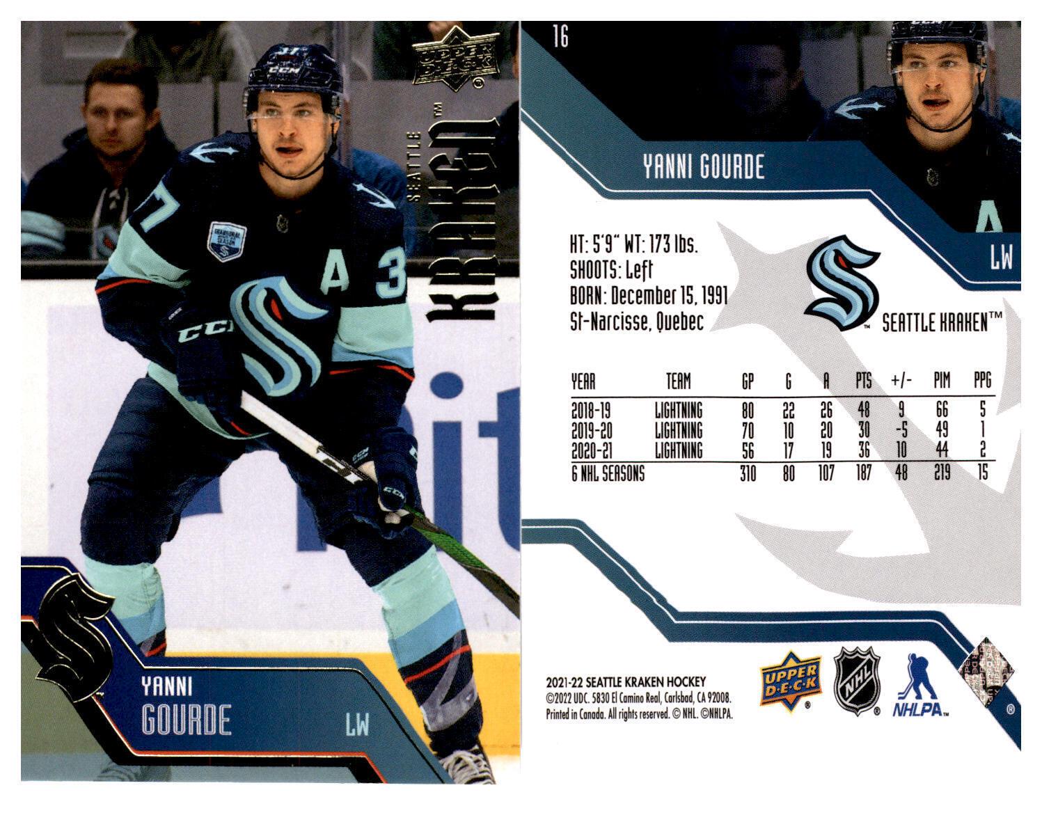 Yanni Gourde [Gold] #16