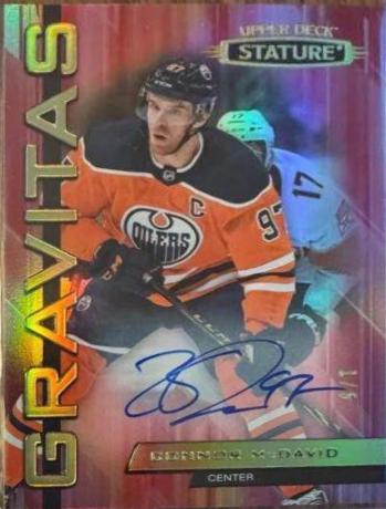 Connor McDavid [Autograph Red] #G-6