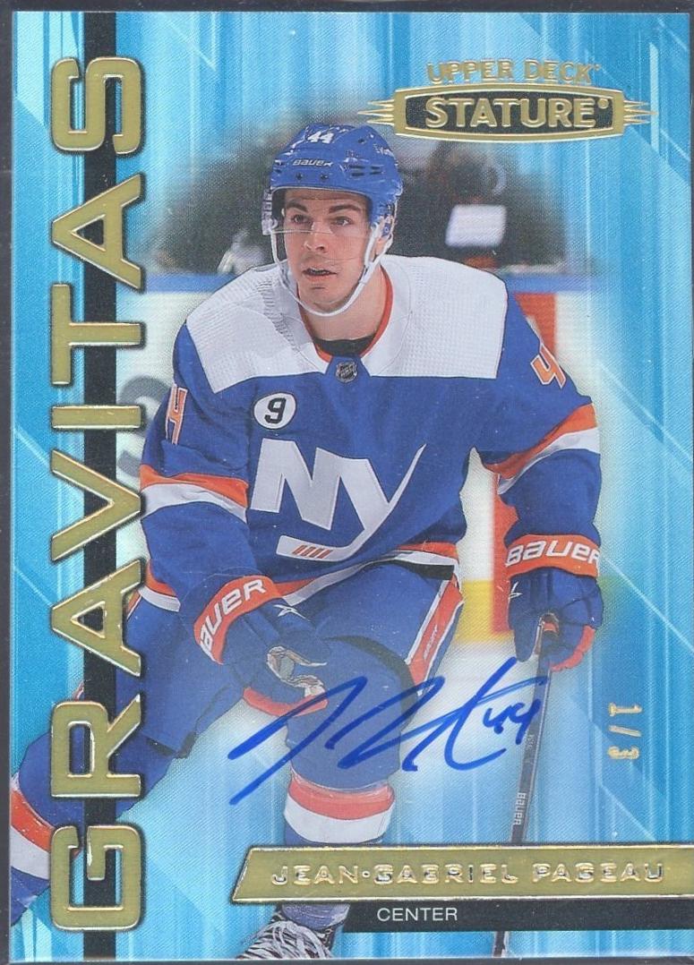 Jean Gabriel Pageau [Autograph Blue] #G-19