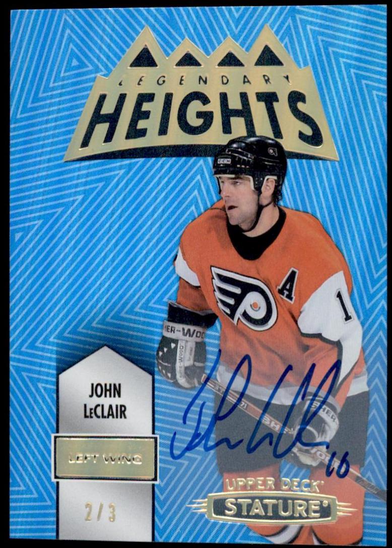 John LeClair [Autograph Blue] #LH-13