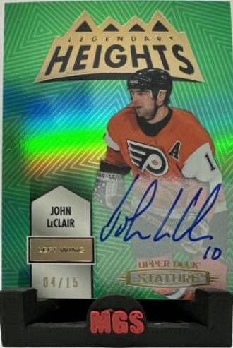 John LeClair [Autograph Green] #LH-13