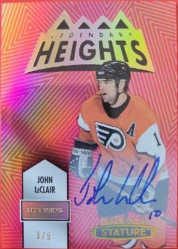John LeClair [Autograph Red] #LH-13