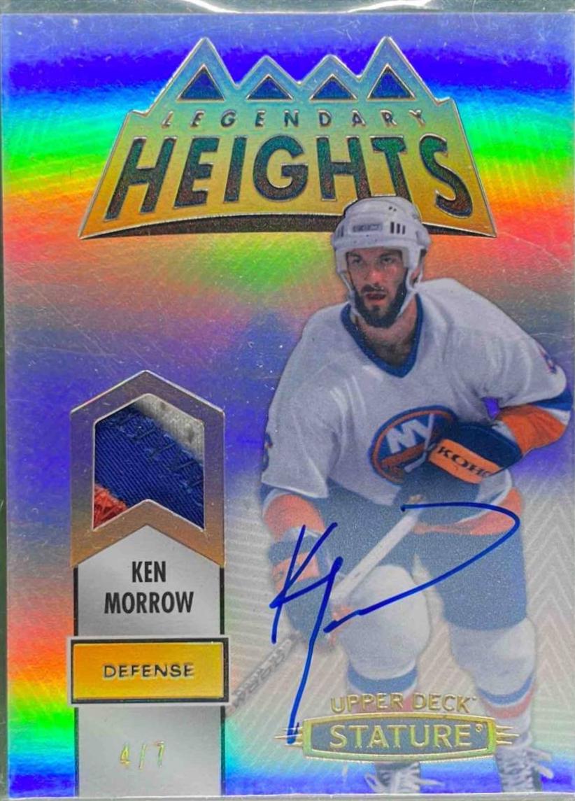 Ken Morrow [Autograph Material] #LH-11