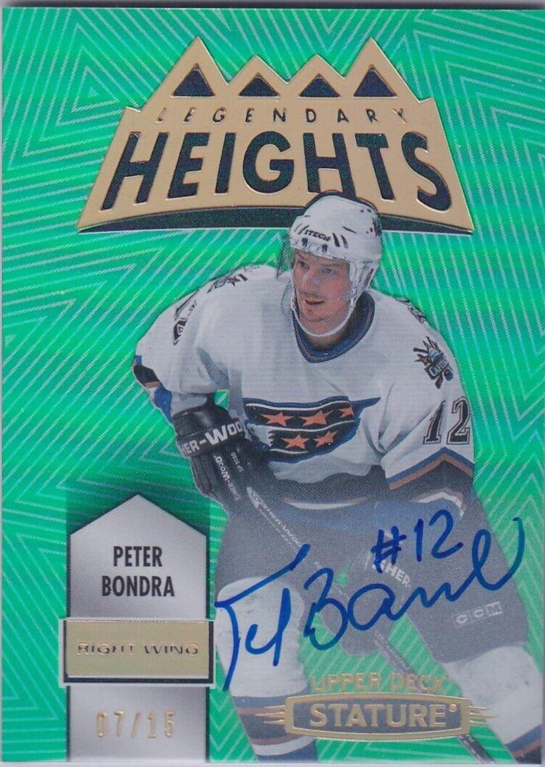Peter Bondra [Autograph Green] #LH-24