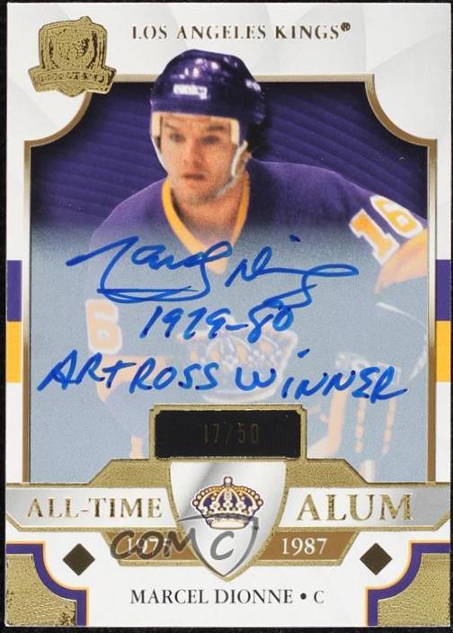 Marcel Dionne [Gold Autograph] #ATA-MD