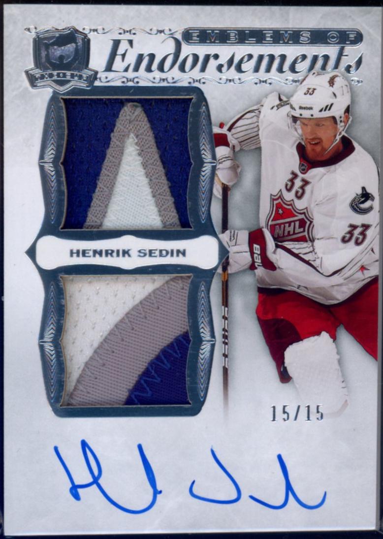 Henrik Sedin #EE-HS