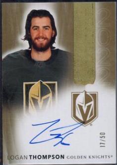 Logan Thompson [Gold Autograph] #2022-LT