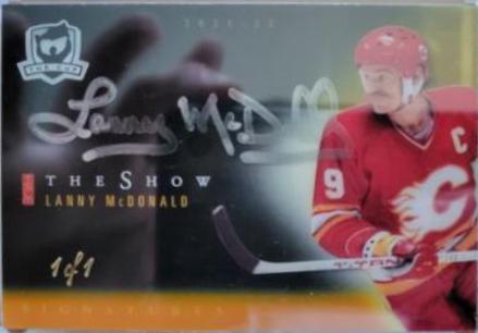 Lanny McDonald [Gold Autograph] #SB-25
