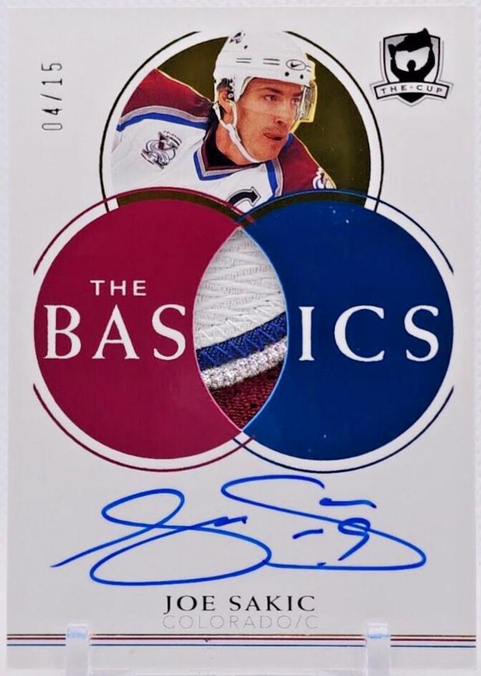 Joe Sakic [Patch] #TB-JS