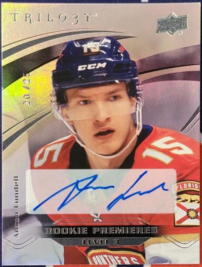 Anton Lundell [Autograph] #90