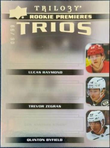 Lucas Raymond, Trevor Zegras, Quinton Byfield #100