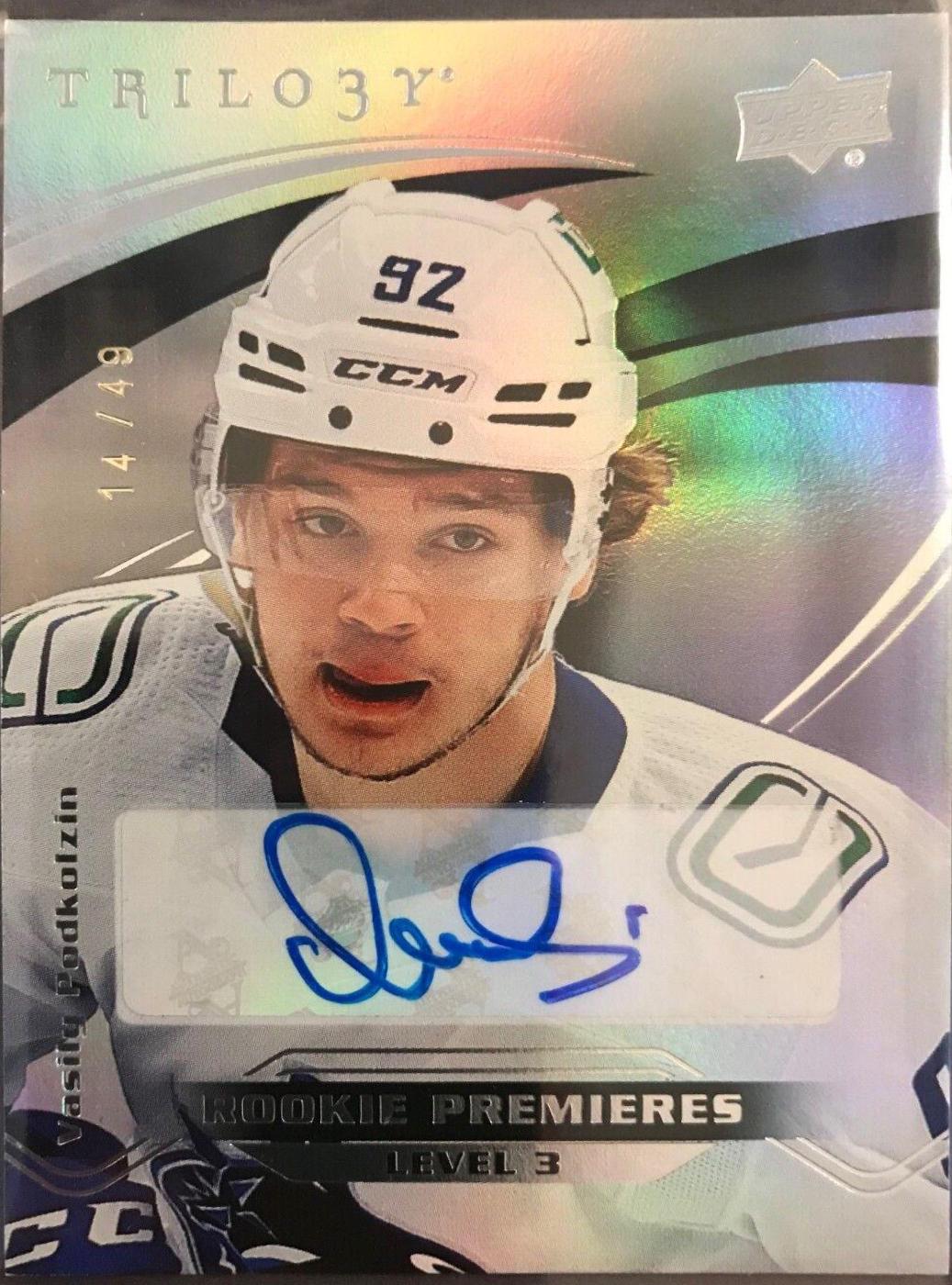 Vasily Podkolzin [Autograph] #98