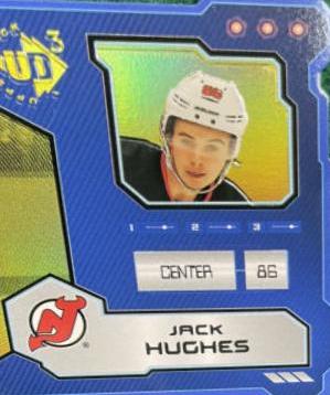 Jack Hughes [Gold] #UD3-16